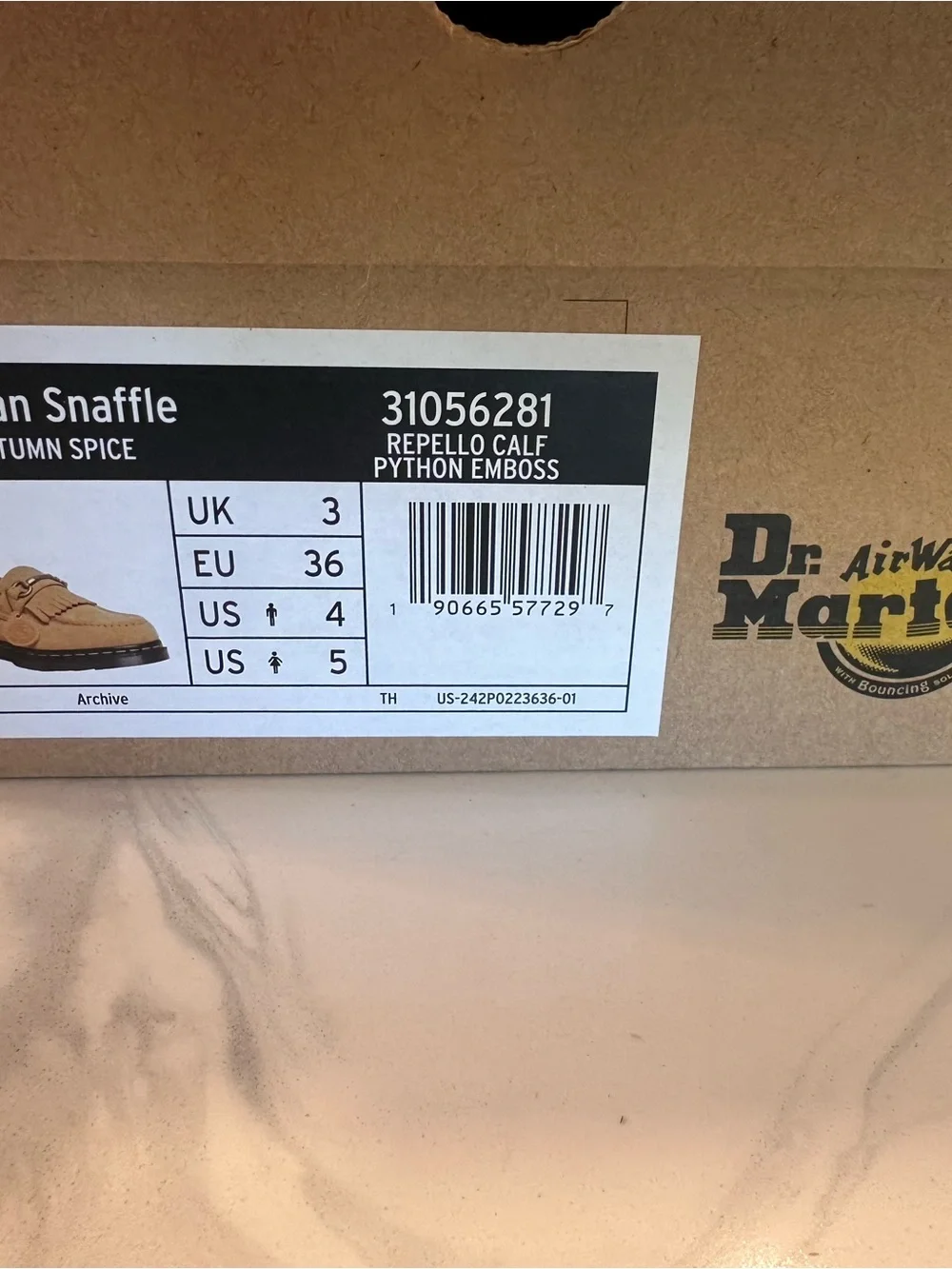 Dr. Martens Adrian Snaffle Autumn Spice Loafers